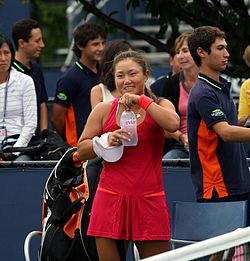 Grace Minová ve finále juniorky US Open 2011