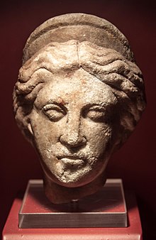 Juno-fej az Aquincumi Múzeumban