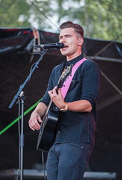 Kalle Lindroth Ilosaarirockissa heinäkuussa 2018
