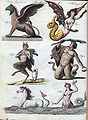 Image 31Several mythical creatures from Bilderbuch für Kinder (lit. 'picture book for children') between 1790 and 1822, by Friedrich Justin Bertuch (from Legendary creature)