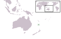 Location of Norfolk Island