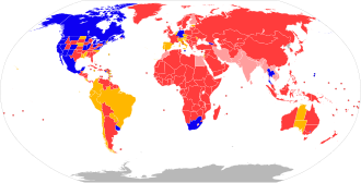 Mapa de les lleis mundials del cànnabis