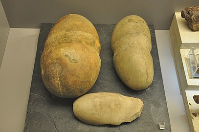 Mazas de la Mina de La Profunda de la Edad del Bronce Antiguo, 2.500-2.000 a.C.