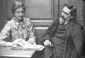 Flinders Petrie i Hilda Petrie el 1903
