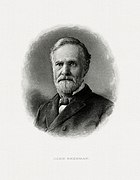 SHERMAN, John-Treasury (BEP engraved portrait)