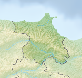 Voir sur la carte topographique de la province de Sinop