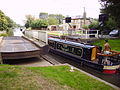 Sulhamstead Tyle Mill swing bridge canal traffic