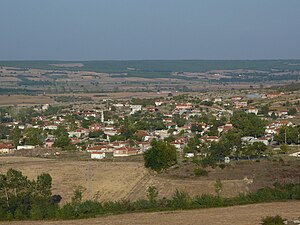 Vista da cidade de Vize