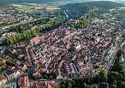 Phố cổ Tübingen