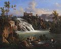 Raffaele Carelli: Isola del Liri, Cascata del Valcatoio (1836 Collezione privata, Isola del Liri)