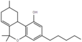 Δ6a,7-tetrahydrokannabinol (stereocentra w 9 i 10a – 4 stereoizomery)