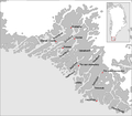 Carte de l'Établissement de l'Est.