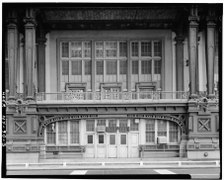 Baie d'entrée, élévation nord. - Terminal ferry de Whitehall Street, 11 South Street, Bibliothèque du Congrès, Historic American Buildings Survey