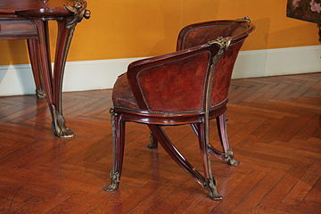 Aux Nénuphars armchair (Musée de l'École de Nancy).