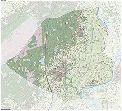 Kart over kommunen Heerde (juni 2015)