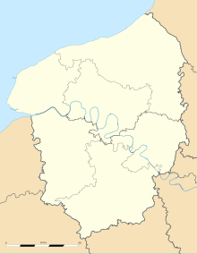 Lisors trên bản đồ Upper Normandy