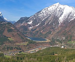 Hieflau viewed from Rotmauer