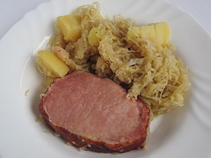 Kasseler und Sauerkraut