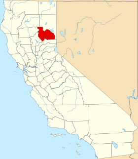 Localisation de Comté de Plumas(Plumas County)