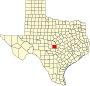 Llano County map