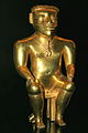 Statuetta di oro appartenente al Tesoro dei Quimbaya.