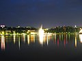 Pelabuhan Lappeenranta di malam hari