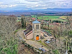 L'église de Saint-Cyr.