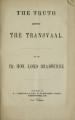 The Truth About the Transvaal by Edward Hugessen Knatchbull-Hugessen