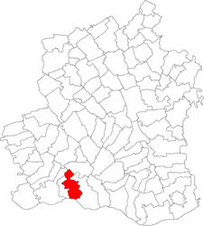 Location in Teleorman County