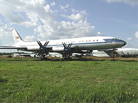 Tu-114 d'Aeroflot.