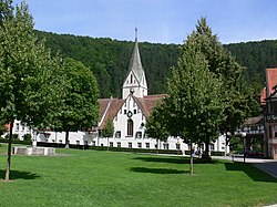 Gesamtansicht im Klostergelände