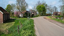 Het buurtje tussen de Nijveensterkolk en de buurtschap Hoornsedijk