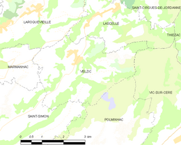 Velzic – Mappa