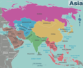 Map of Asia