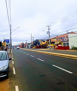 Avenida Carlos Cavalcanti.