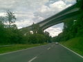 Gummerner Brücke über die Drautal Straße zwischen Villach und Weißenbach