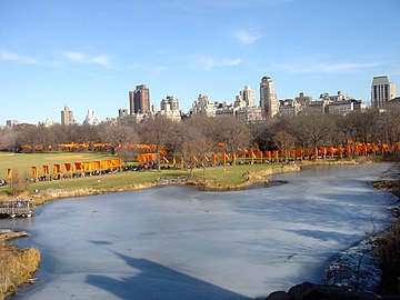 Facing northeast from Belvedere Castle