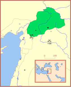 1135 yılında Urfa Kontluğu