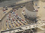 13 000 motorfordon passerar dagligen genom tunneln mellan Detroit och Windsor.