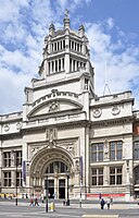 Main entrance, Victoria and Albert Museum, South Kensington, London