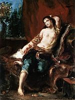 Eugène Delacroix: Odalisque (1857)