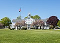 Een van de gebouwen van het Naval War College