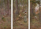 El pionero, de Frederick McCubbin, 1904.