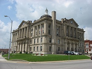 Huntington County Courthouse in Huntington