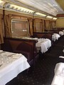 Dining car interior in January 2010