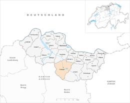 Endingen – Mappa