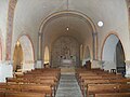 L'intérieur de l'église.