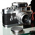 Leica M3 mit Belichtungsmesser