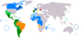 Romance languages worldwide extent