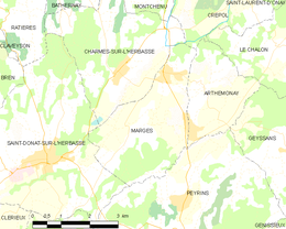 Margès – Mappa